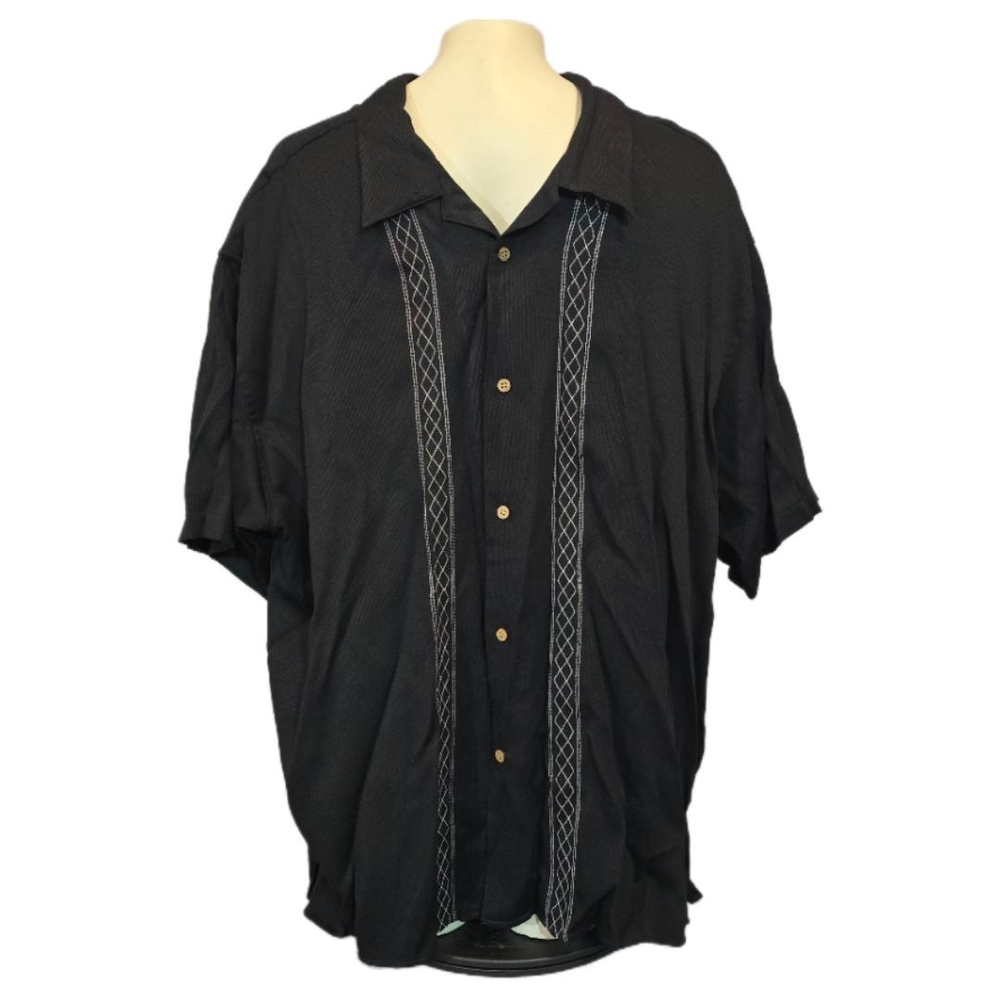 George Black‎ Shirt with White Detailing